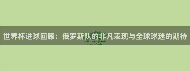 2026足球世界杯赛程：世界杯进球回顾：俄罗斯队的非凡表现与全球球迷的期待